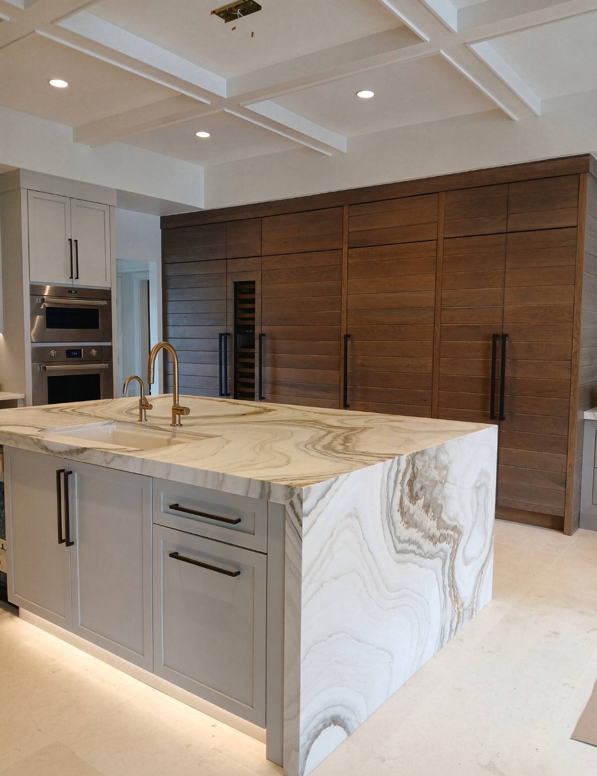 Kitchen finish and fixture detail by Rich Warchol Design